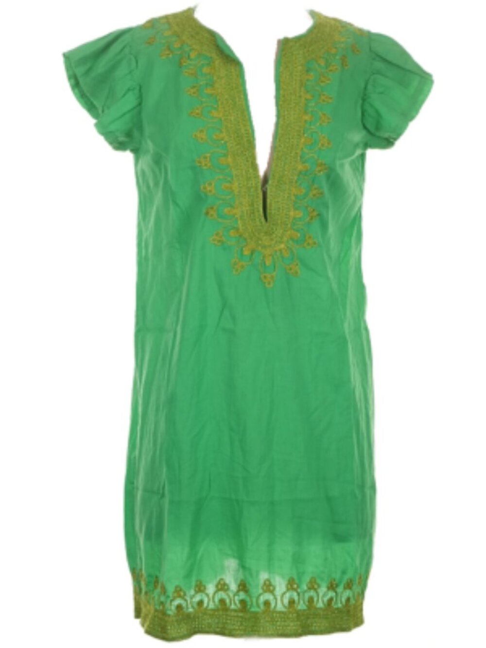 Calypso Kelly Green St. Barth Roella Tunic Dress
